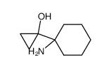 1-(1-aminocyclohexyl)cyclopropan-1-ol Structure