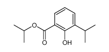 2-hydroxy-3-isopropyl-benzoic acid isopropyl ester结构式