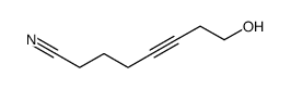 8-hydroxyoct-5-ynenitrile结构式
