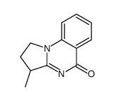 3-methyl-2,3-dihydro-1H-pyrrolo[1,2-a]quinazolin-5-one结构式