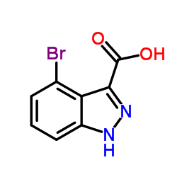 4-Bromo-1H-indazole-3-carboxylic acid picture