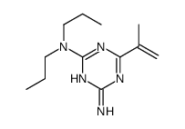 6-prop-1-en-2-yl-2-N,2-N-dipropyl-1,3,5-triazine-2,4-diamine结构式