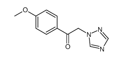 1-(4-methoxyphenyl)-2-(1,2,4-triazol-1-yl)ethanone Structure