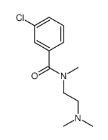 3-chloro-N-[2-(dimethylamino)ethyl]-N-methylbenzamide Structure