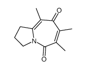 6,7,9-trimethyl-2,3-dihydro-1H-pyrrolo[1,2-a]azepine-5,8-dione Structure