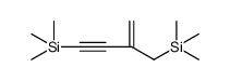 Silane, 1,1'-(2-methylene-3-butyne-1,4-diyl)bis[1,1,1-trimethyl Structure