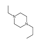 Piperazine, 1-ethyl-4-propyl- (7CI) Structure
