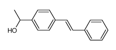 (E)-4-(1-hydroxyethyl)stilbene Structure