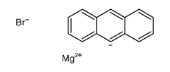 magnesium,9H-anthracen-9-ide,bromide Structure