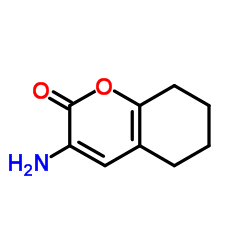 3-Amino-5,6,7,8-tetrahydro-2H-chromen-2-one Structure