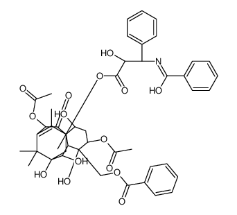 Paclitaxel Oxetane Ring-Opened 3-Acetyl 4-Benzoyl Impurity structure