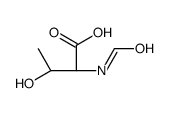 N-formyl-L-threonine Structure