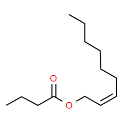 (Z)-non-2-enyl butyrate结构式