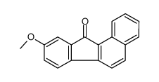 9-methoxybenzo[a]fluoren-11-one结构式