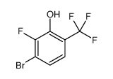 3-Bromo-2-fluoro-6-(trifluoromethyl)phenol structure