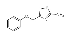 4-PHENOXYMETHYL-THIAZOL-2-YLAMINE structure