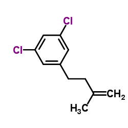 1,3-Dichloro-5-(3-methyl-3-buten-1-yl)benzene Structure