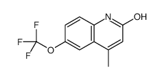 4-methyl-6-(trifluoromethoxy)-1H-quinolin-2-one Structure