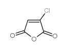 2,5-Furandione,3-chloro- Structure