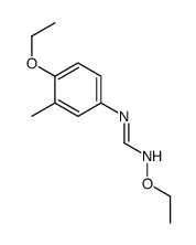 N-ethoxy-N'-(4-ethoxy-3-methylphenyl)methanimidamide Structure