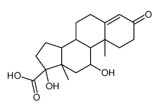 cortisol-17 acid Structure