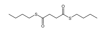 1,4-dithio-succinic acid S,S'-dibutyl ester Structure