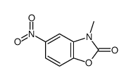 3-Methyl-5-nitrobenzo[d]oxazol-2(3H)-one Structure