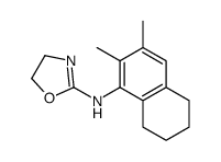 1-NAPHTHYLAMINE, 5,6,7,8-TETRAHYDRO-2,3-DIMETHYL-N-(2-OXAZOLINYL)-结构式