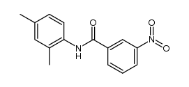 3-nitro-benzoic acid-(2,4-dimethyl-anilide)结构式