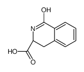 (3R)-1-Oxo-1,2,3,4-tetrahydro-3-isoquinolinecarboxylic acid Structure