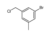 1-Bromo-3-(chloromethyl)-5-methylbenzene structure