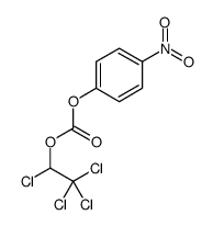(4-nitrophenyl) 1,2,2,2-tetrachloroethyl carbonate Structure