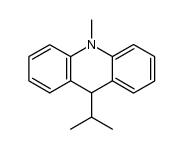 9,10-Dihydro-9-isopropyl-10-methylacridine结构式