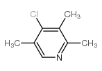 4-Chloro-2,3,5-trimethylpyridine structure