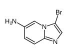 6-Amino-3-bromoimidazo[1,2-a]pyridine Structure