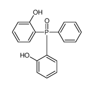 2-[(2-hydroxyphenyl)-phenylphosphoryl]phenol结构式