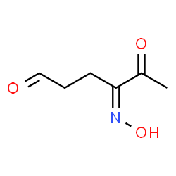 Hexanal, 4-(hydroxyimino)-5-oxo- (9CI)结构式