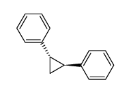 Benzene,1,1'-(1R,2R)-1,2-cyclopropanediylbis-, rel-结构式