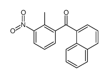 (2-methyl-3-nitrophenyl)-naphthalen-1-ylmethanone Structure