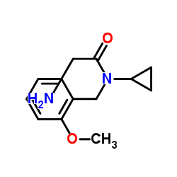 N-Cyclopropyl-N-(2-methoxybenzyl)glycinamide结构式