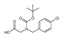 2-[tert-butoxycarbonyl(4-chlorobenzyl)amino]acetic acid picture