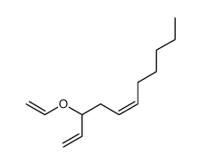 (3Z)-1-vinyl-3-nonenyl vinyl ether结构式