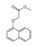 methyl 2-naphthalen-1-yloxyacetate Structure