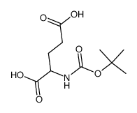 1-[(tert-butoxy)-carbonyl-amino]propane-1,3-dicarboxylic acid Structure