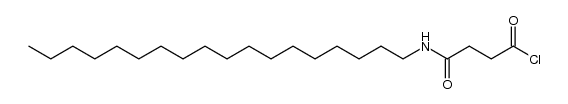 N-Octadecylsuccinamoyl chloride结构式