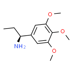 (1S)-1-(3,4,5-TRIMETHOXYPHENYL)PROPYLAMINE结构式
