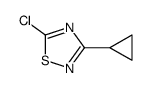 (5-Chloro-1,2,4-thiadiazol-3-yl]cyclopropane Structure