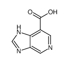 3H-咪唑并[4,5-c]吡啶-7-羧酸结构式