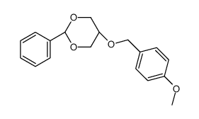 cis-5-[(4-Methoxybenzyl)oxy]-2-phenyl-1,3-dioxane结构式