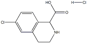 6-Chloro-1,2,3,4-tetrahydro-isoquinoline-1-carboxylic acid hydrochloride picture